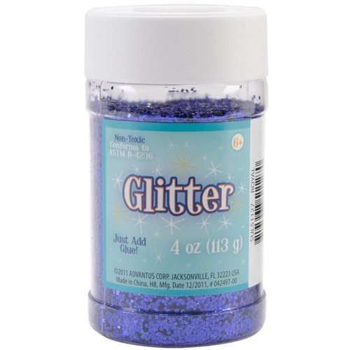Sulyn Glitter 4oz-Royal Blue - SUL4OZ-51127 - 717968511270
