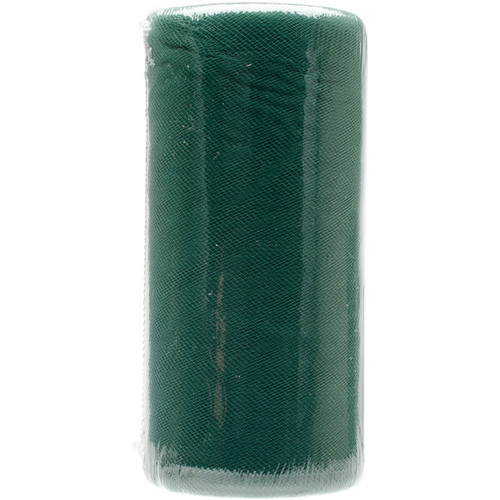 3 Pack - Falk Tulle 6"X25yd Spool-Hunter Green - 11000-11045 - 717371110459