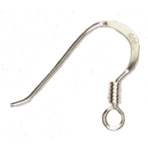 Cousin Sterling Elegance Genuine 925 Silver Beads & Findings-Fishhook Earrings 6/Pkg - A50026NF-11