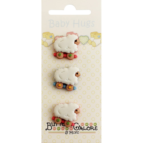 Buttons Galore Baby Hugs Buttons-Sheep BH-122 - 840934086592