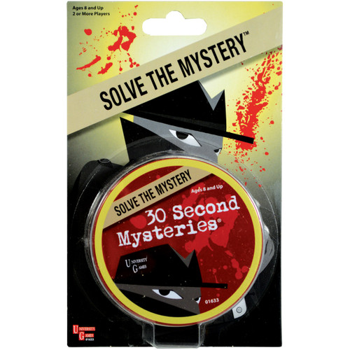 University Games 30 Second Mysteries Game- - BP01633 - 794764016338