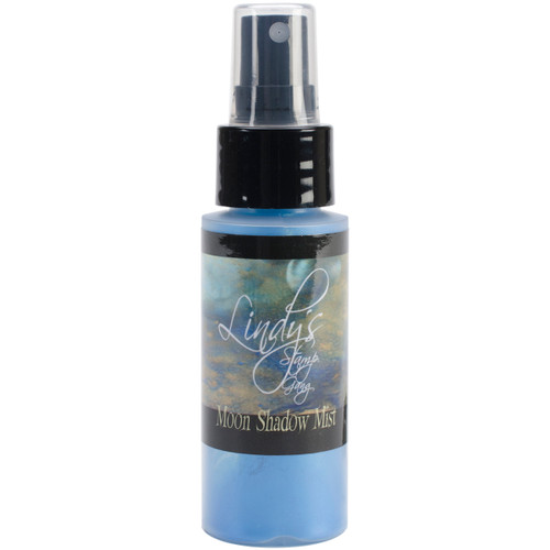 Lindy's Stamp Gang Moon Shadow Mist 2oz Bottle-Buccaneer Bay Blue MSM-2 - 818495012022