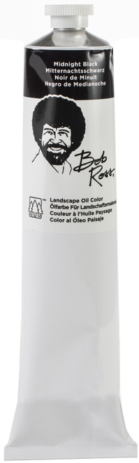 Bob Ross Oil Paint 200ml-Midnight Black - BR200ML-16304