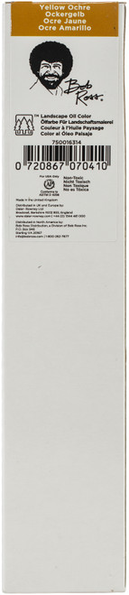 Bob Ross Oil Paint 200ml-Yellow Ochre - BR200ML-16314 - 07208670704100720867070410