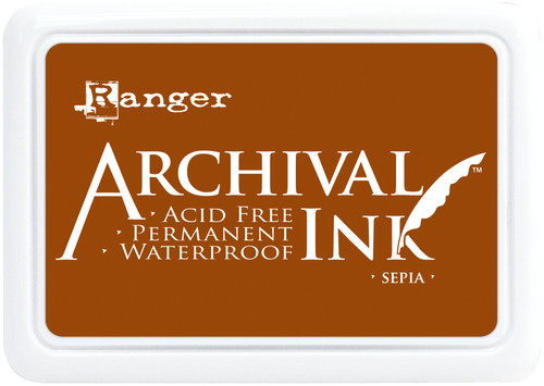 Ranger Archival Ink Pad #0-Sepia - AIP-31505 - 789541031505 Ranger Archival Ink Pad #0-Sepia - AIP-31505 - 789541031505