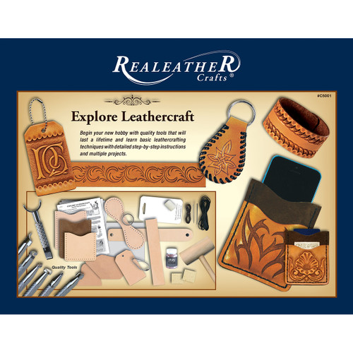 Explore Leathercraft Kit-T5001-00 - 870192009170
