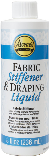 Aleene's Fabric Stiffener & Draping Liquid-8oz - 5-3 - 017754155887 Aleene's Fabric Stiffener & Draping Liquid-8oz - 5-3 - 017754155887