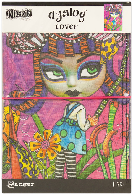 Dyan Reaveley's Dylusions Dyalog Canvas Printed Cover 5"X8"-Believe DYT60581 - 789541060581