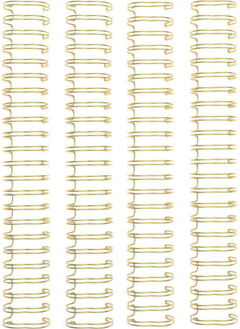 Cinch Wires 1" 4/Pkg-Gold WR660504