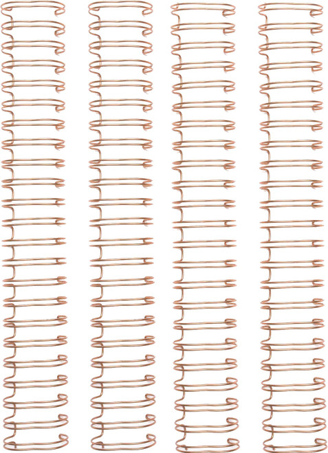 Cinch Wires 1" 4/Pkg-Rose Gold WR660503