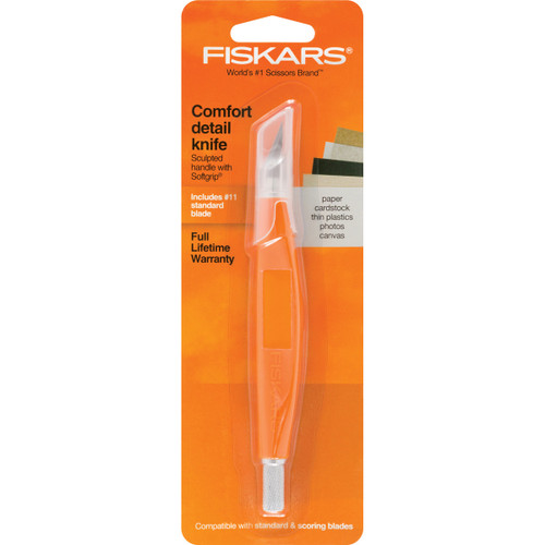 Fiskars Softgrip Craft/Detail Knife12-6700 - 078484067000