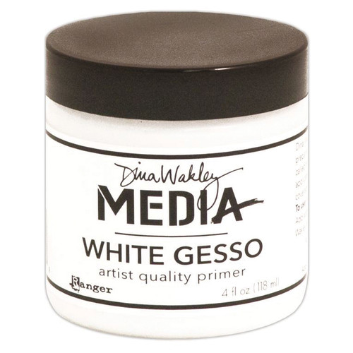 Dina Wakley Media Gesso 4oz Jar-White - MDM41689 - 789541041689
