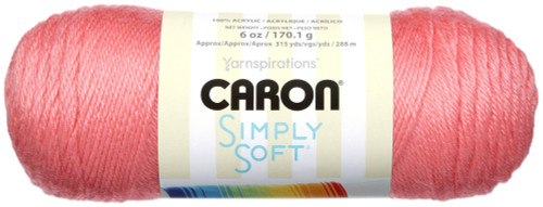 Caron Simply Soft Collection Yarn-Strawberry H97COL-15 - 035613120159