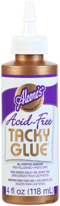 Aleene's Acid-Free Tacky Glue-4oz - 26425 - 017754264251