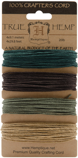 Hemptique Hemp Cord 20lb 120'-Camo - HC20-SOC - 091037029140