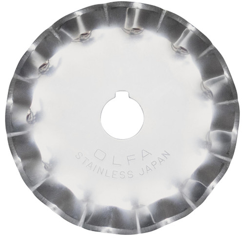 OLFA Decorative Edge Rotary Blade 45mm-Scallop -SCB45-1