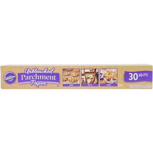 Wilton Unbleached Parchment Paper-30'X1' W3199 - 070896031990