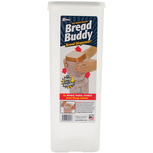 Buddeez Sandwich Loaf Bread Buddy Dispenser-5.25"X5.25"X13.5" B00001 - 747363000017