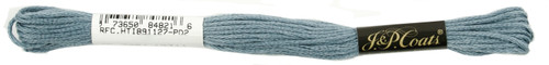 24 Pack Coats & Clark 6-Strand Embroidery Floss 8.75yd-Antique Blue Medium C11-7051 - 073650848216
