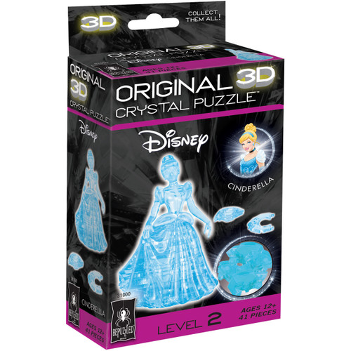 BePuzzled 3D Licensed Disney Crystal Puzzle-Dinsey Cinderella 3DCRYPUZ-31000