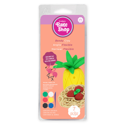 Sculpey Bake Shop Oven-Bake Clay Kit-Bake & Bend - K36120 - 715891145722