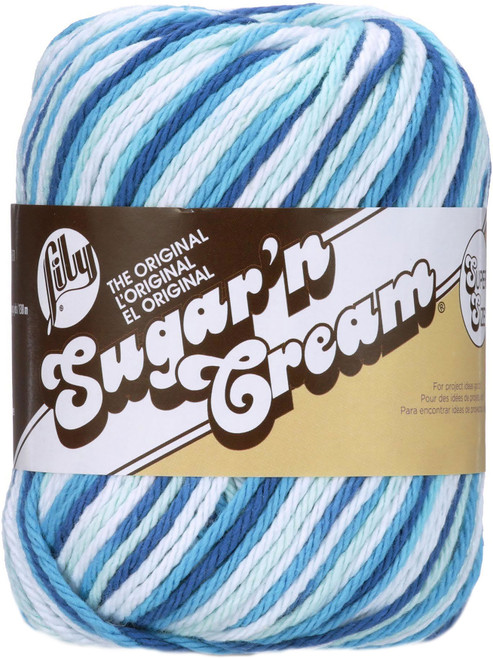 Lily Sugar'n Cream Yarn Ombres Super Size-Hippi 102019-19122 - 057355340299
