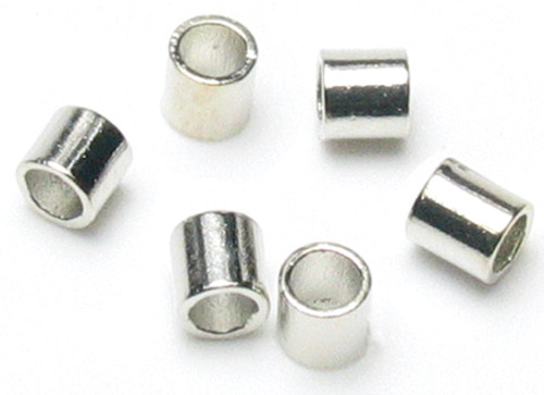 CousinDIY Jewelry Basics Metal Findings 500/Pkg-Silver Crimp Tubes 2mm - 34719027