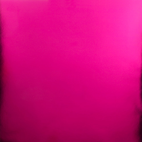 Bazzill Foil Cardstock 12"X12"-Hot Pink - 15FOIL12-5093 - 846523050937