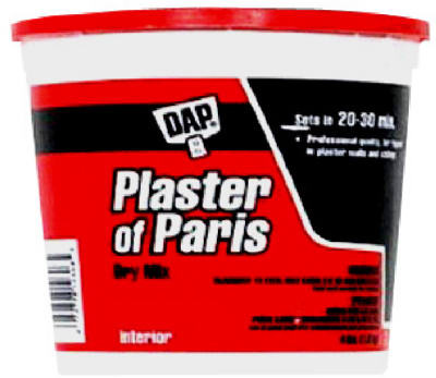 4 Pack - Plaster Of Paris, White, 8-Lb. Pail - 7079810310 - 070798103108