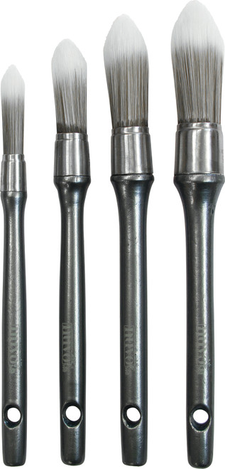 Nuvo Stencil Brushes 4/Pkg-968N