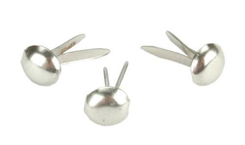 Creative Impressions Mini Metal Paper Fasteners 3mm 100/Pkg-Round - Silver - CI92001 - 871097005212