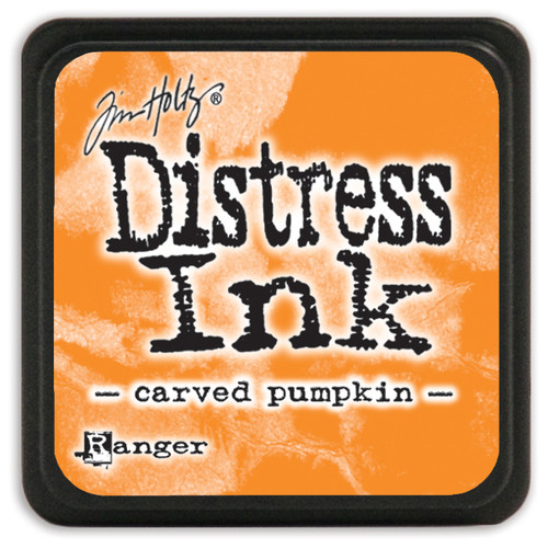 Tim Holtz Distress Mini Ink Pad-Carved Pumpkin DMINI-47377 - 789541047377