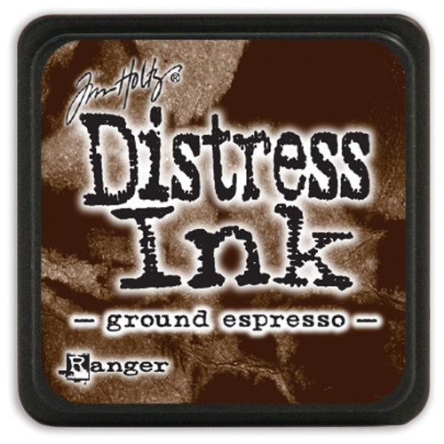 Tim Holtz Distress Mini Ink Pad-Ground Espresso - DMINI-47353 - 789541047353