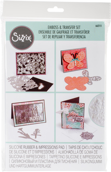 Sizzix Big Shot Accessory-Emboss & Transfer Set - 662111 - 630454238072 Sizzix Big Shot Accessory-Emboss & Transfer Set - 662111 - 630454238072