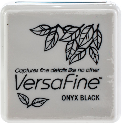 VersaFine Pigment Mini Ink Pad-Black Onyx - VFS-82 - 712353400825