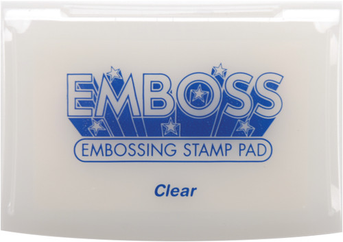 Emboss Stamp Pad-Clear EM103 - 712353441033