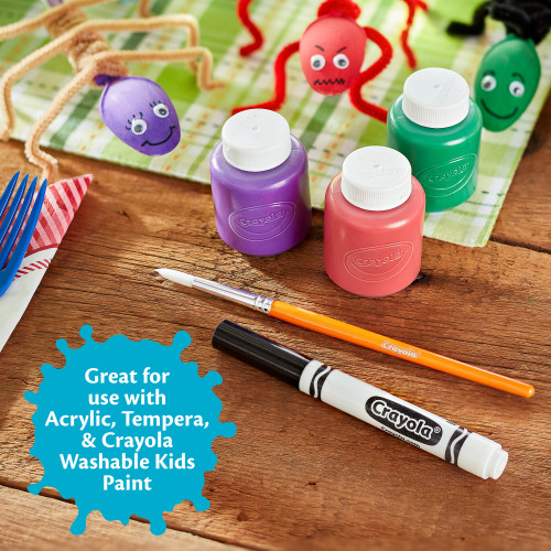 Crayola Paintbrushes-Round 4/Pkg 05-3521