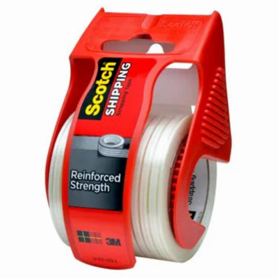 Scotch Strapping Tape-2"X360" Clear - 50-3M - 021200016837