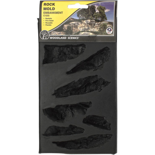 Woodland Scenics Rock Mold-Embankments - CROCKMLD-C1233 - 724771012337