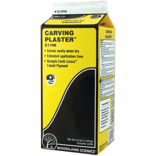 Woodland Scenics Carving Plaster-3.5lb - C1198