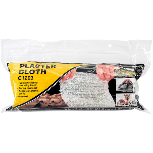 Woodland Scenics Plaster Cloth Roll-8"X180" - C1203 - 724771012030