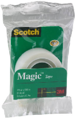 Magic Transparent Tape Refill Roll, 3/4 x 500-In. - 205 - 051131591165
