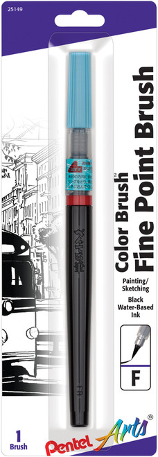 Pentel Arts Fine Point Brush Pen-Black Ink -FL2FBPA - 072512251492