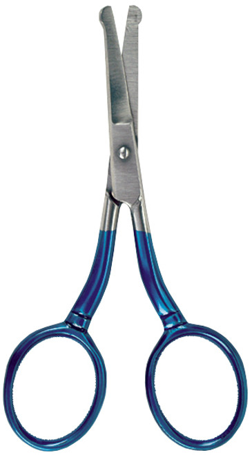 Tool Tron Safety Blunt Tip Scissors 3.5"-Blue Acrylic 84