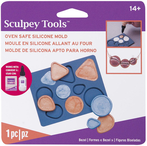 Sculpey Silicone Bakeable Mold-Bezel APM8-80 - 715891136218