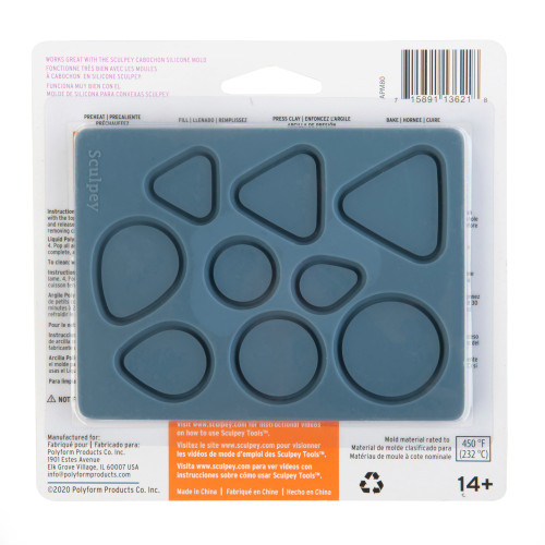 Sculpey Silicone Bakeable Mold-Bezel APM8-80