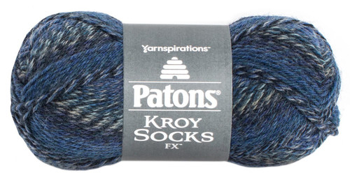 Patons Kroy Socks FX Yarn-Cadet - 243457-57110 - 057355316096