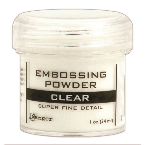 Ranger Embossing Powder-Super Fine Clear - EPJ-37385 - 789541037385