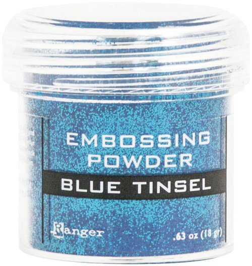 Ranger Embossing Powder-Blue Tinsel - EPJ-41030