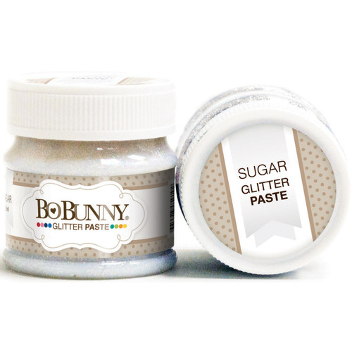 BoBunny Double Dot Glitter Paste 50ml-Sugar BBGP-919